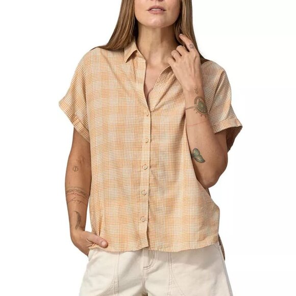 NWT Patagonia Lightweight A/C Button Front Plaid Shirt - Picture 3 of 5